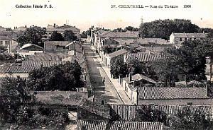 Cherchell - Rue du Theatre - 1908